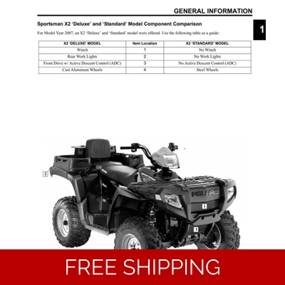 POLARIS SPORTSMAN 700 800 EFI SERVICE REPAIR MANUAL